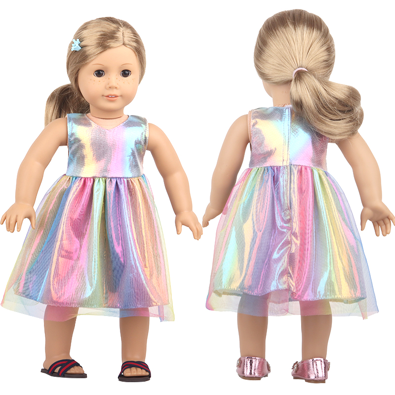 Summer Clothing Baby Girl - Girl Summer Doll Dress MatchedColorful skirt