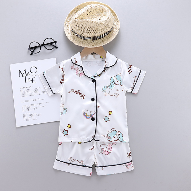 Summer Clothing Baby Girl - New Baby Boys Girls Pajamas Cartoon