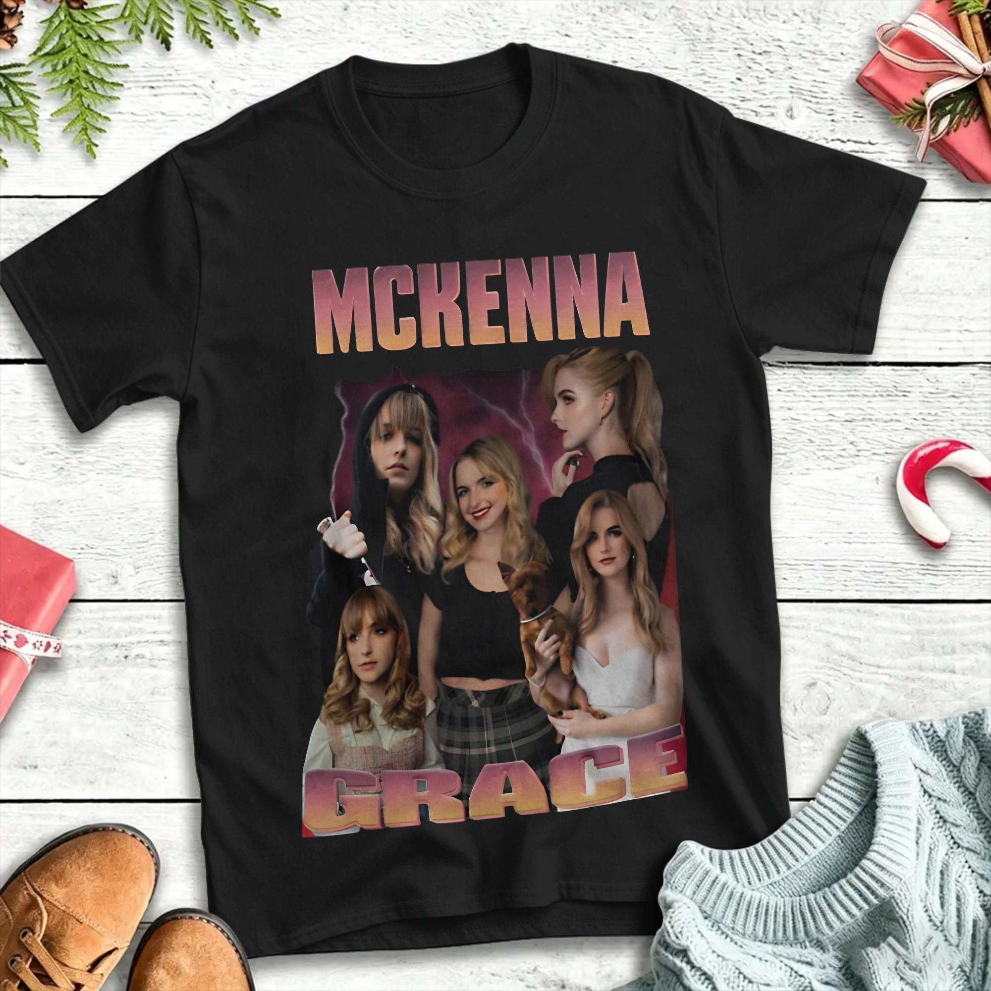 Mckenna Grace Cotton T-Shirt F - đánh giá và giá Summer Clothing Wholesale