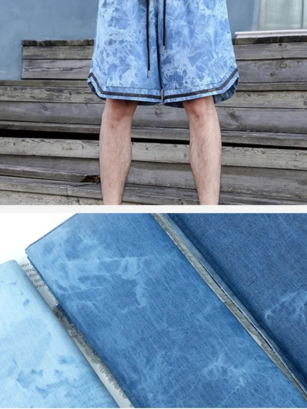 Washed Tied Denim Cloth Pure C - đánh giá và giá Summer Clothing Wholesale