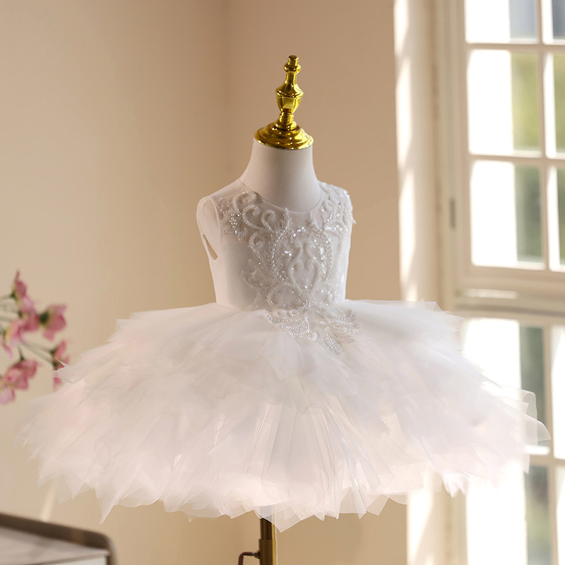 White Baby Girl 1st Birthday D - đánh giá và giá Summer Clothing Baby Girl