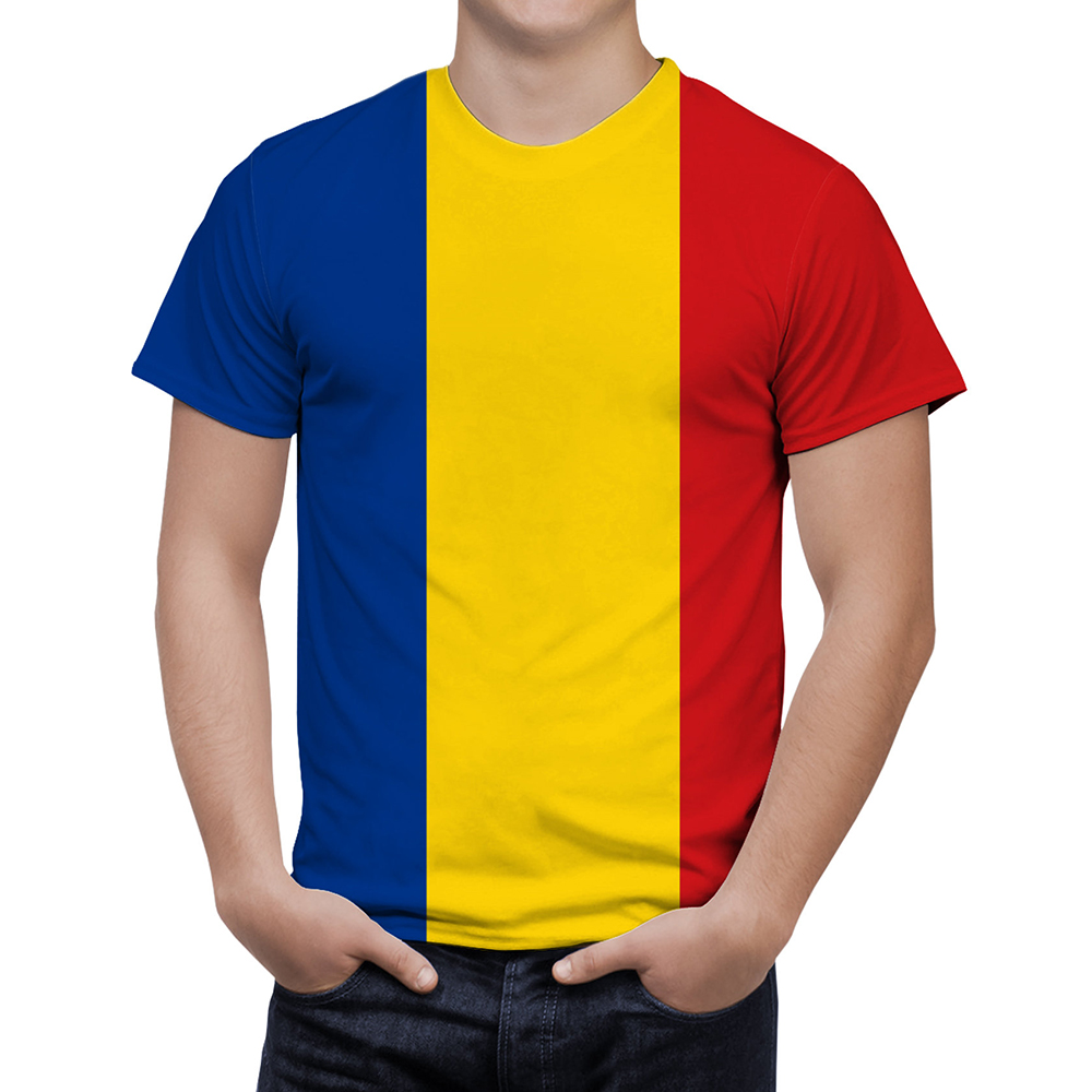 Romania Flag Graphic T Shirt f - đánh giá và giá Summer Clothing Wholesale